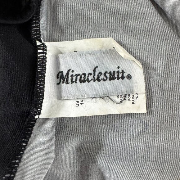 Miraclesuit Tankini Swim Top Size 14 Printed Underwire Beach‎ SW-2060 - Picture 8 of 9